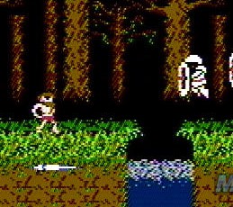 "Yikes, I'm naked!" Perhaps the hero of the classic NES game Ghosts-N-Goblins, whose armor would fall off whenever touched by an enemy, was a student of Talhoffer?
